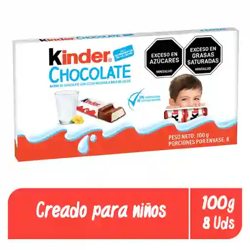 Kinder Barra de Chocolate en Barra