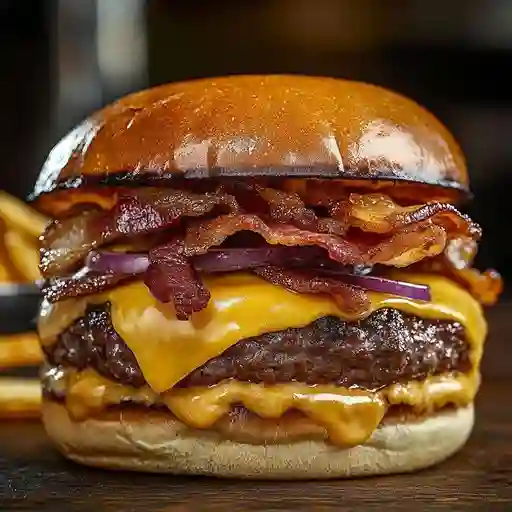 Hamburguesa Mixta Altos Pernil Carne