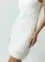 Vestido Mujer Crudo Marfil Talla S Naf Naf