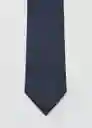 Corbata Basic8 Navy Talla 99 Hombre Mango
