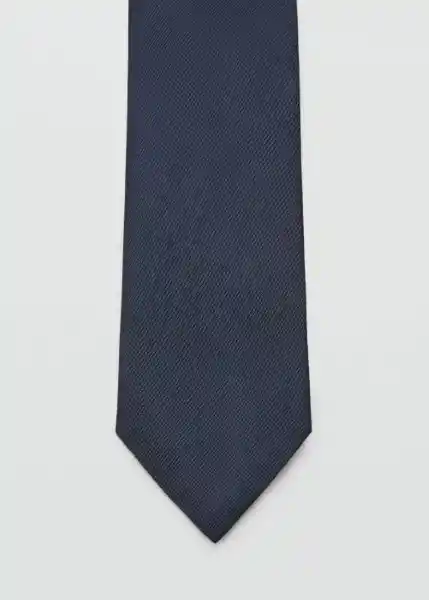 Corbata Basic8 Navy Talla 99 Hombre Mango