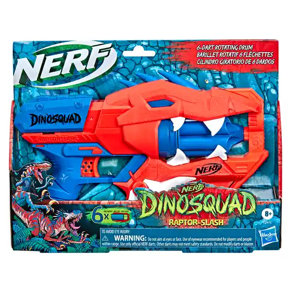 Nerf Lanzador Dinosquad Raptor-Slash