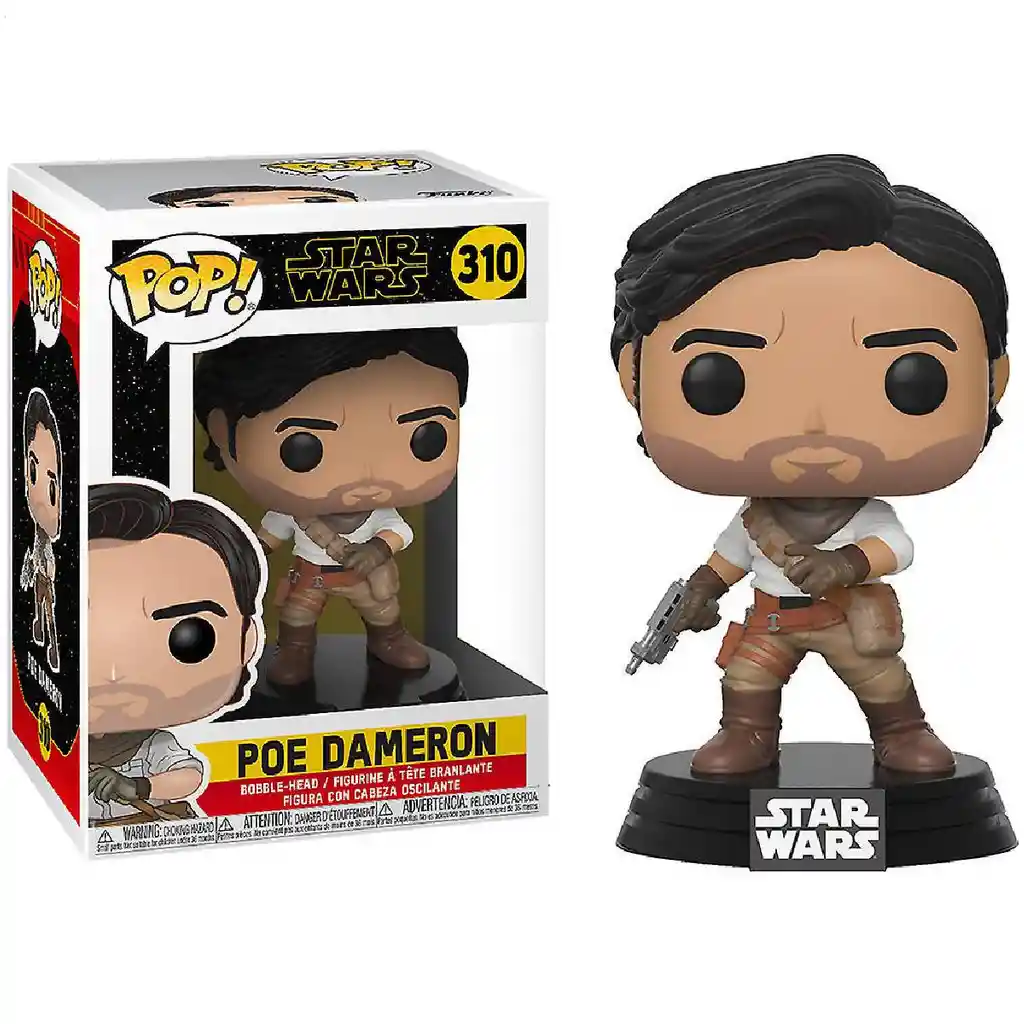 Funko Pop Figura Star Wars The Rise of Skywalker Poe Dameron