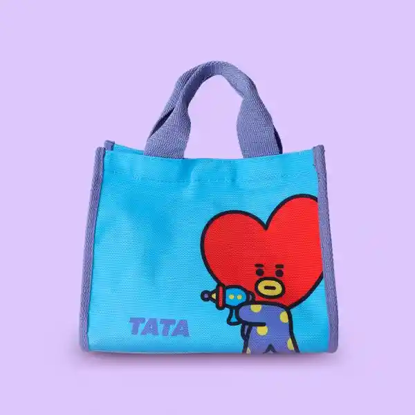 Lonchera Serie Tata Azul Bt21 Miniso