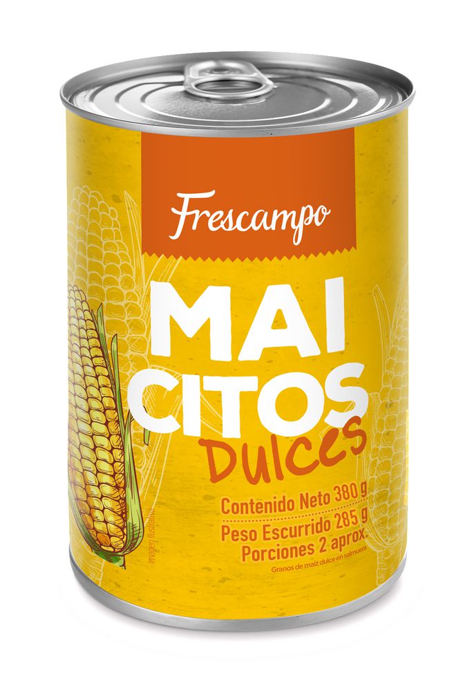 Maicitos Dulces en Lata Frescampo 380 g