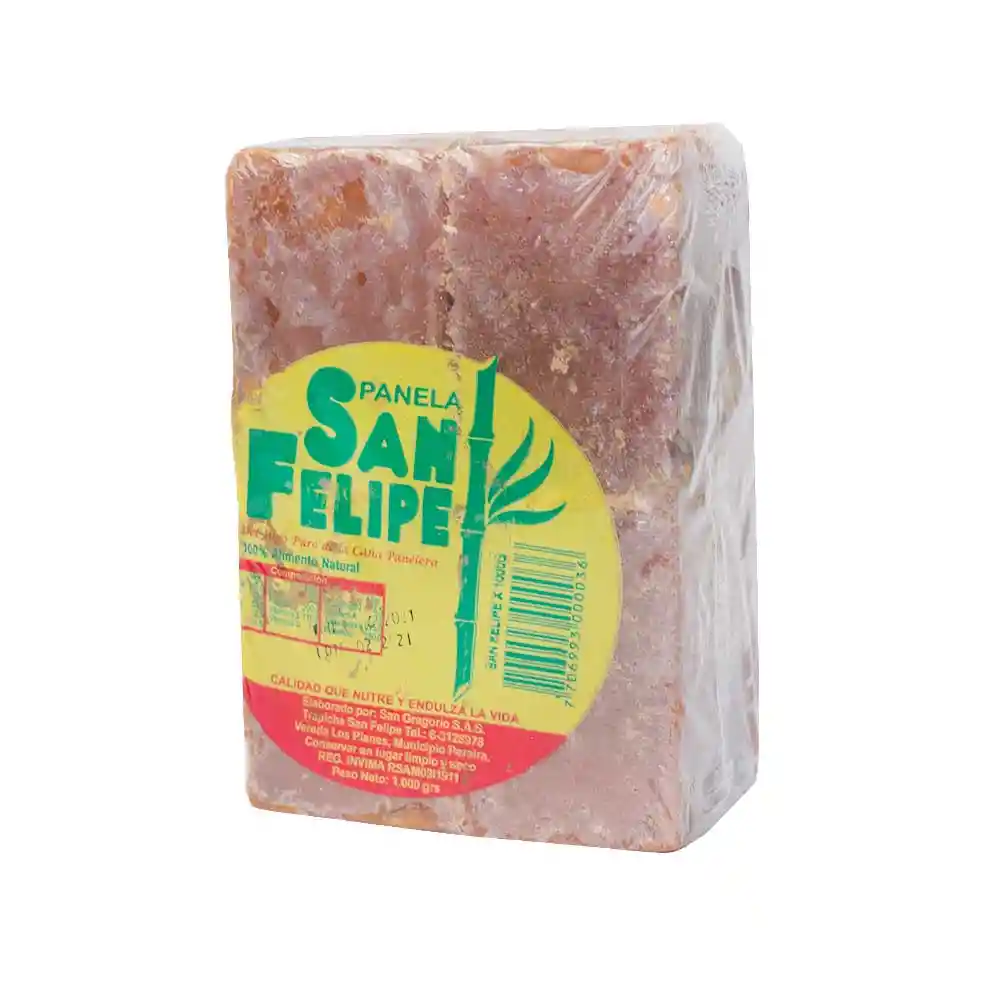 Panela San Felipe Cuadrada 1 Kg