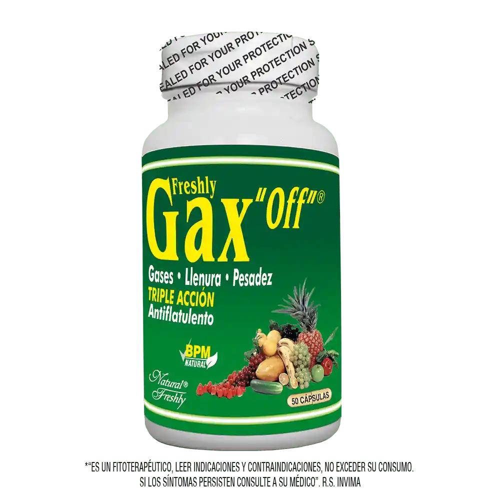 Gax Off Antiflatulento en Cápsulas