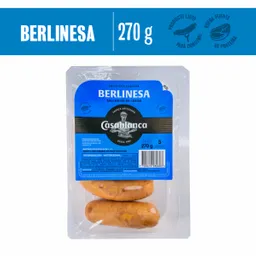 Casablanca Salchicha de Cerdo Berlinesa