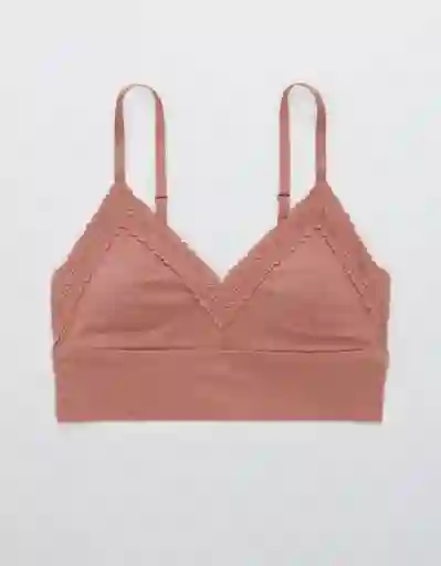 American Eagle Bralette Triangular Sunnie Cereza Talla S