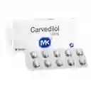 Mk Carvedilol (12.5 mg) 30 Tabletas