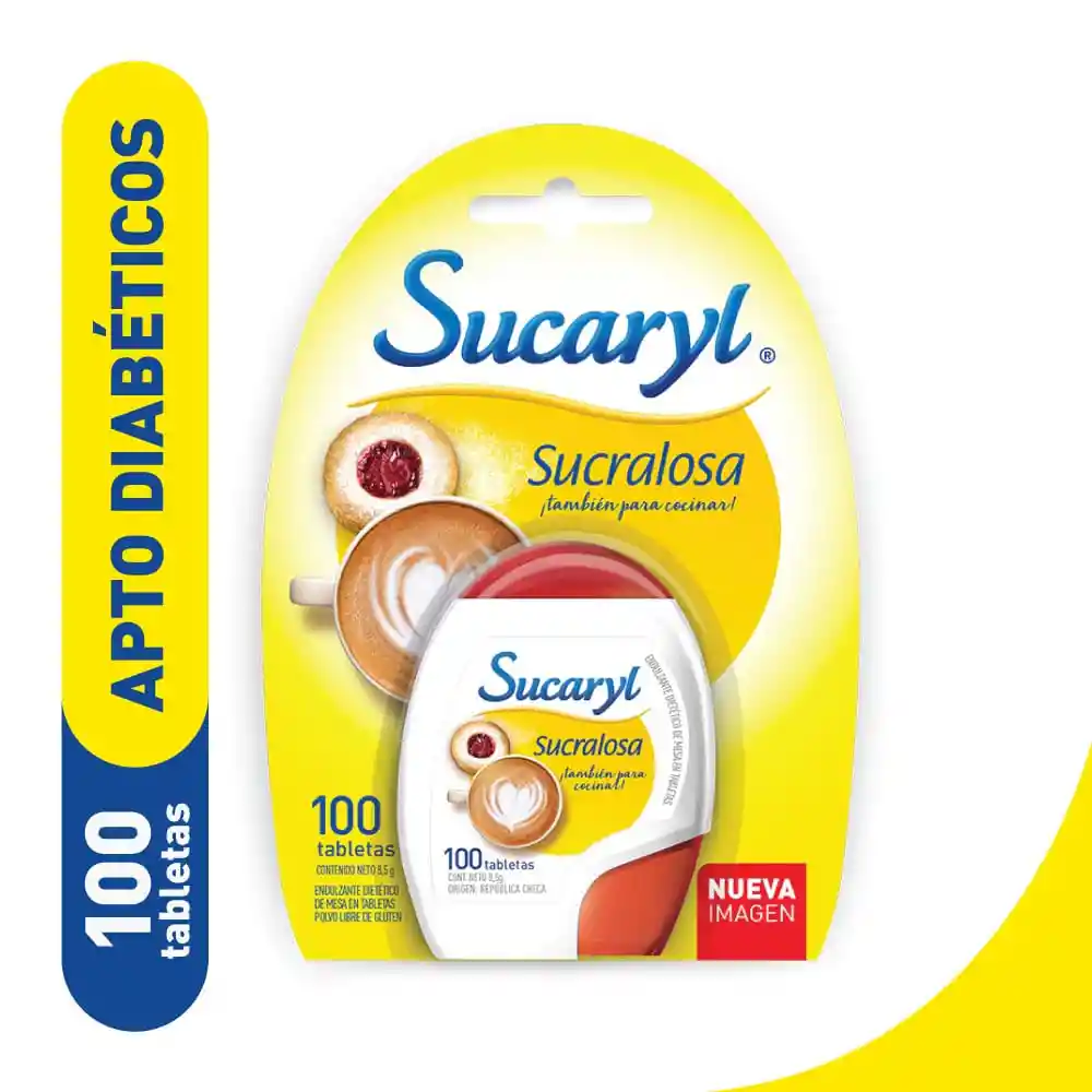 Sucaryl Endulzante Comprimidos Sucralosa