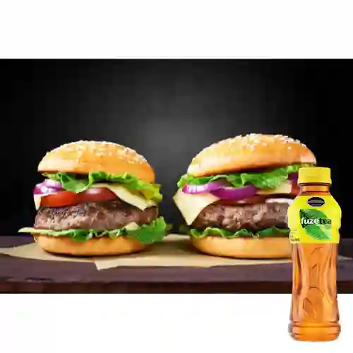 Combo Promo 1 + Fuze Tea Limón 400ML