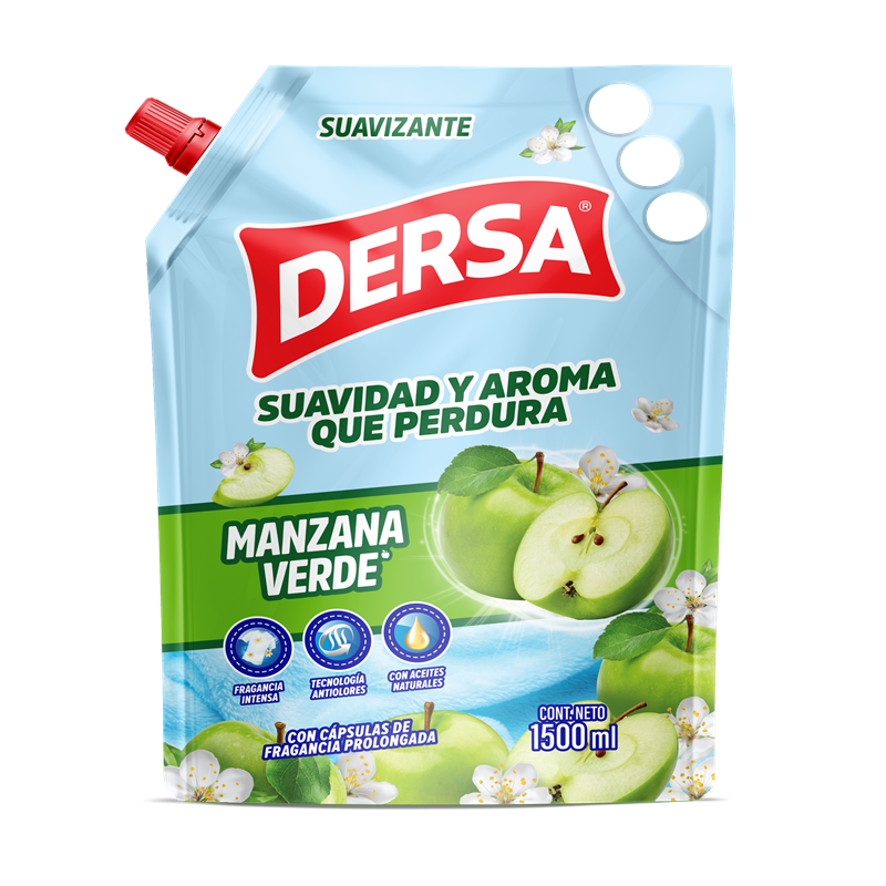 Suavizante Dersa Manzana Verde 1500 ml