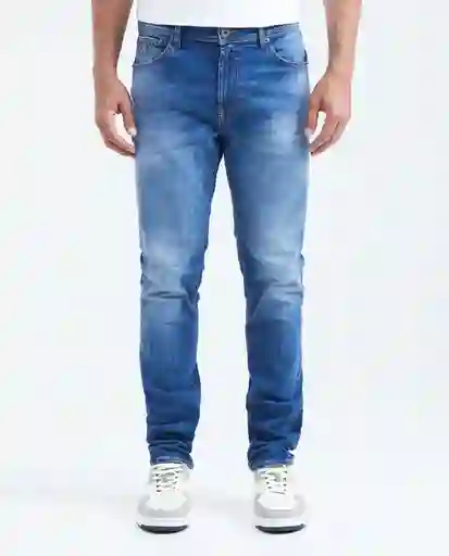 Jean Straight Fit-Morrison Azul Francés Medio 34/32 Chevignon