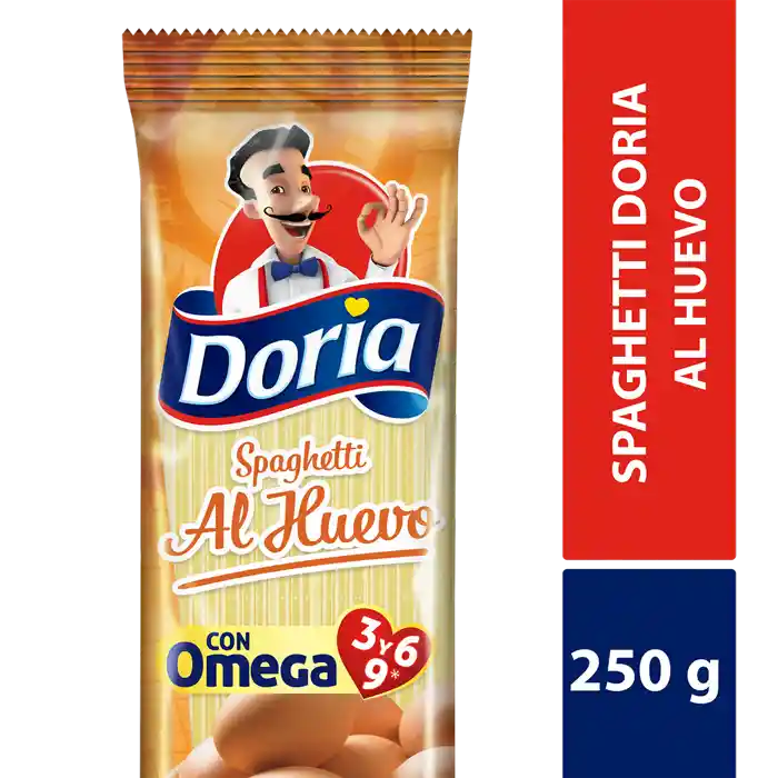 Doria Spaghetti Al Huevo Con Omega