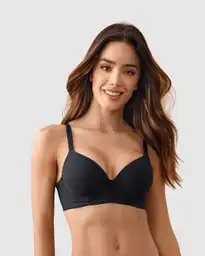 Brasier Triangular de Realce Alto Copa Lisa