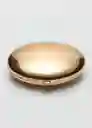 Bolso P Monada Oro Talla 99 Mujer Mango