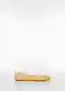 Zapatos Gel Oro Talla 38 Mujer Mango
