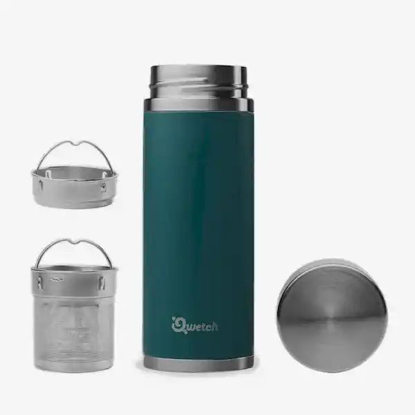 Qwetch Termo Para té Verde 400 mL Altura 19 cm