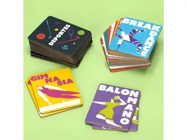 Jugo de Mesa Memorice Deportes en Cartón Casaideas