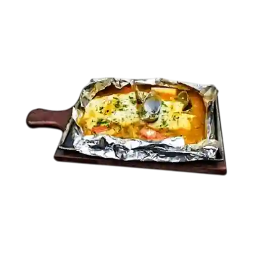 Pescado Papillote en Salsa