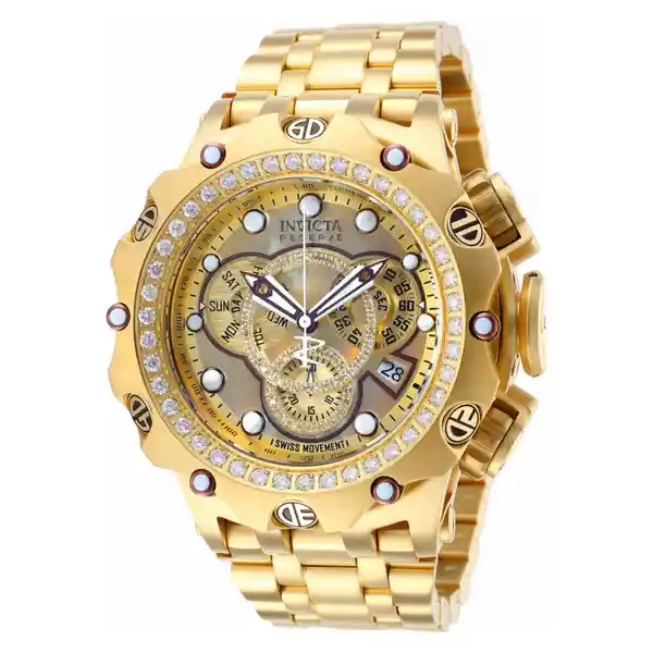 Invicta Reloj Hombre Oro 35560