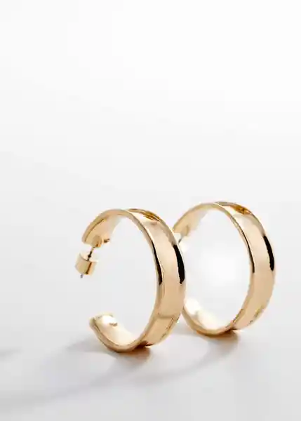 Pendientes Mariela Oro Talla 99 Mujer Mango
