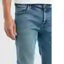 Jean Super Slim Fit Rider Med Hombre Azul Talla 28 Chevignon