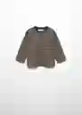 Camiseta Paulb1 Mostaza Talla 69 Niños Mango