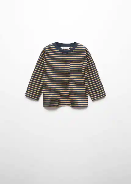 Camiseta Paulb1 Mostaza Talla 69 Niños Mango