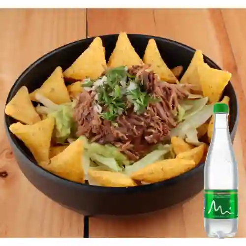 Combo Tostacos Locos + Manantial Con Gas 600ML