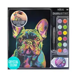 Toy Logic Cuadro de Arte Diamantiny Perro Bulldog Frances