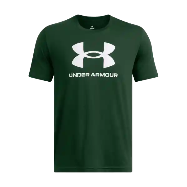 Under Armour Camiseta Sportstyle Logo Update Hombre Verde LG