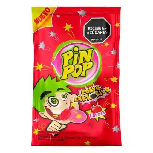 Caramelo Pin Pop Duro Chupeta Cereza Polvo Acid (15 Gr)