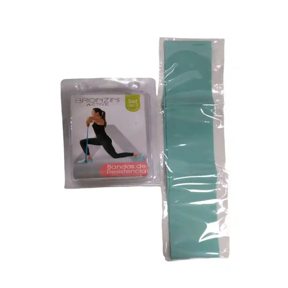 Set de 3 Bandas Cerradas-latex Bronzini Active 941621