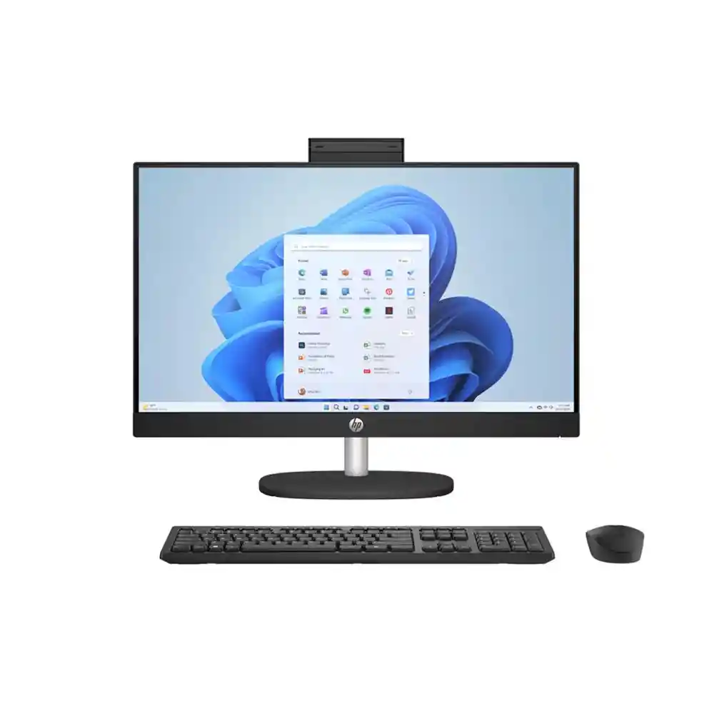 Computador All In One Hp Amd Ryzen 5 7520 u Ram 8 Gb 512 Gb Ssd 24cr0017la