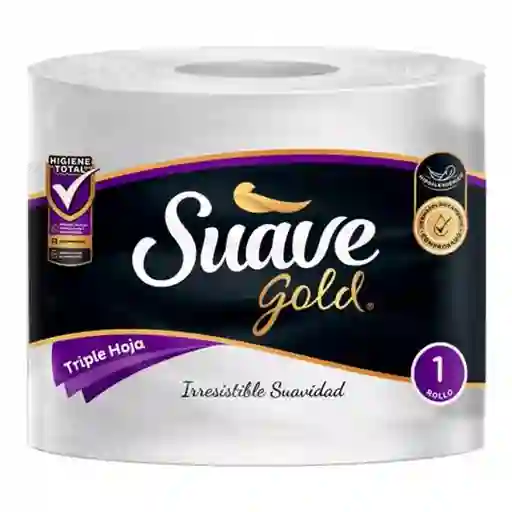 Papel Higiénico Suave Gold 1 Rollo 32 Metros