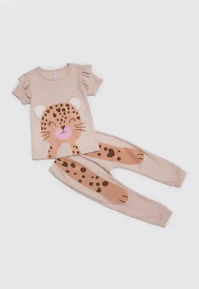 Pijama Dos Piezas 18/24mese-arena