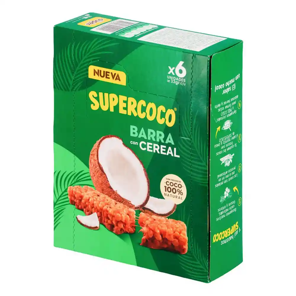 Supercoco Barra con Cereal 