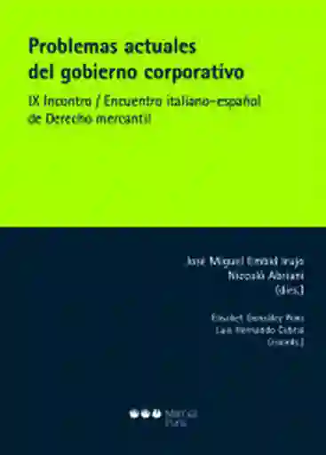 Problemas Actuales Del Gobierno Corporativo
