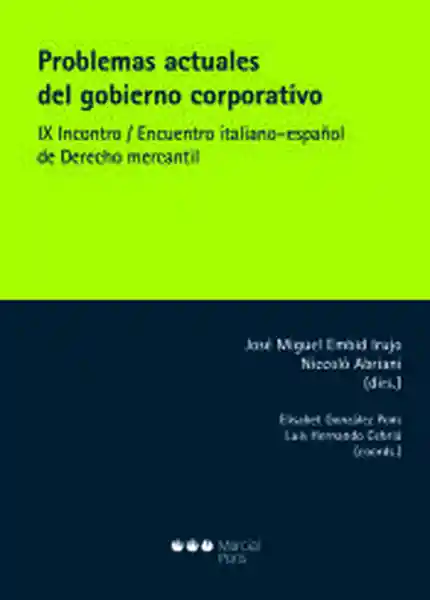 Problemas Actuales Del Gobierno Corporativo