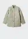 Anorak Onion Khaki Talla 18 Mujer Mango