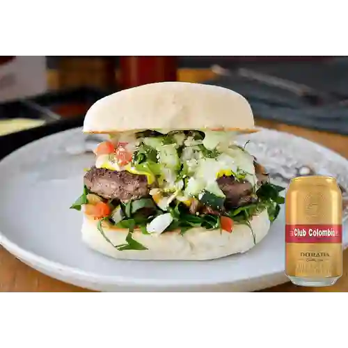 Combo Sándwich Cordero Sirio-Libanes + Club Col. Dorada 330ml