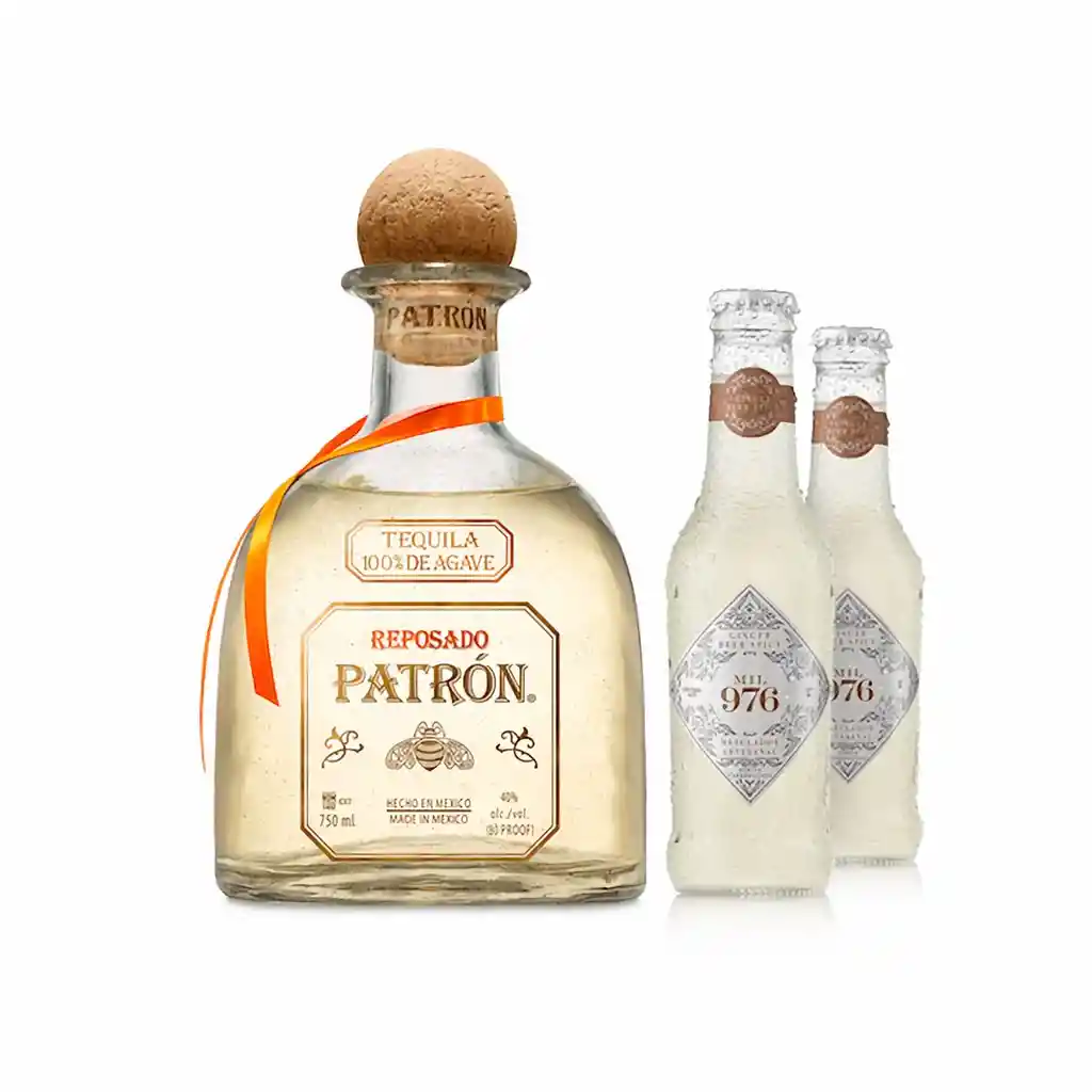 Patrón Tequila Reposado + Mil 976 Ginger Beer