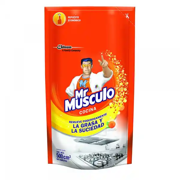 Mr Musculo Quitagrasa Líquido para Cocina