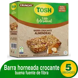 Tosh Barra Crocante de Almendras Estilo Artesanal