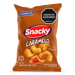 Snacky Snack de Maíz con Caramelo Horneados