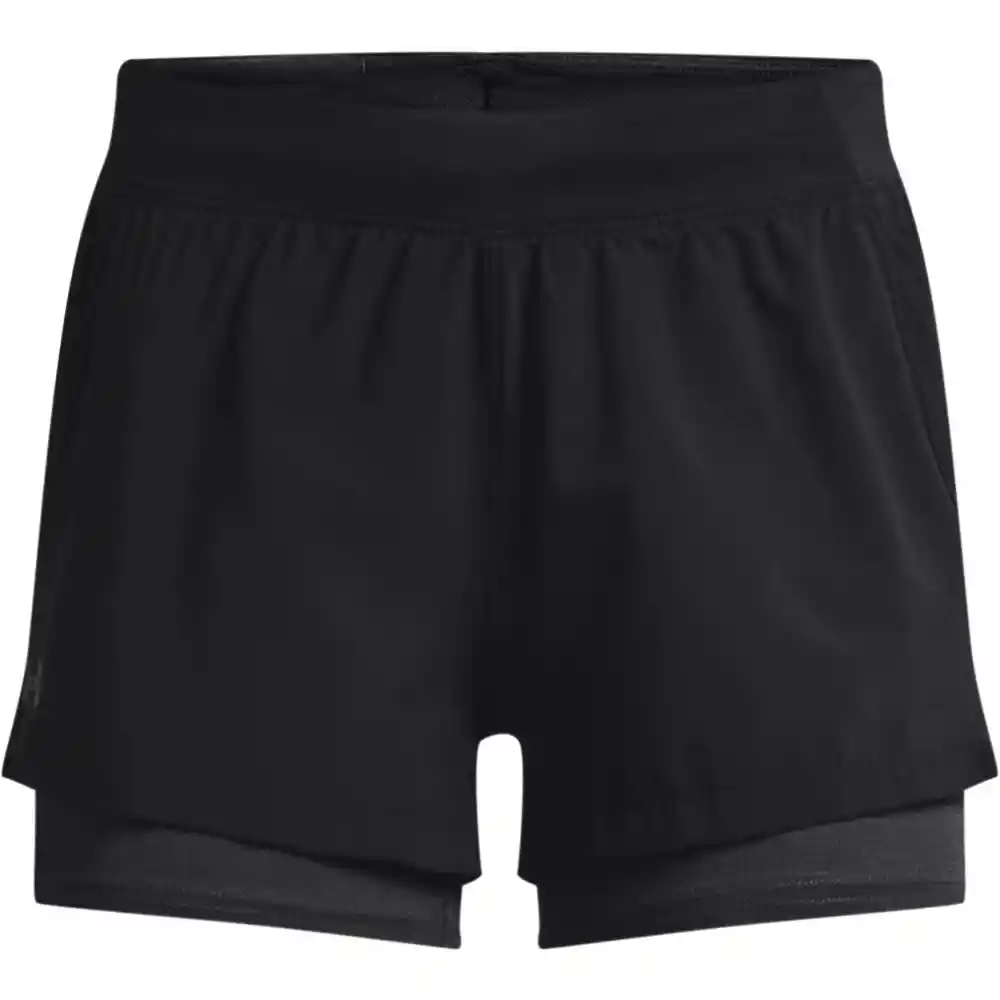 Ua Iso-chill Run 2n1 Short Talla Lg Pantalones Y Lycras Negro Para Mujer Marca Under Armour Ref: 1361582-001