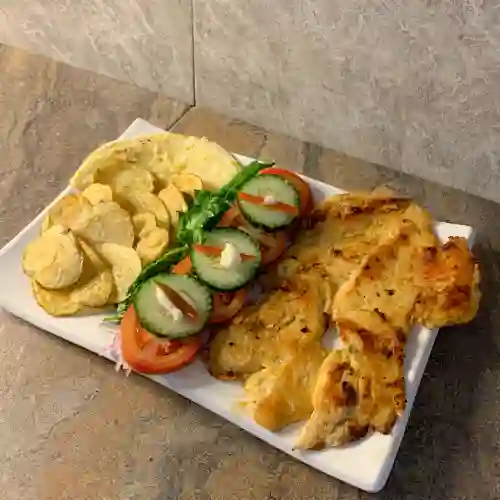 Pechuga a la Plancha y Papita Francesa