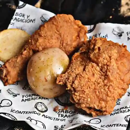 Pollo Apanado 1/4